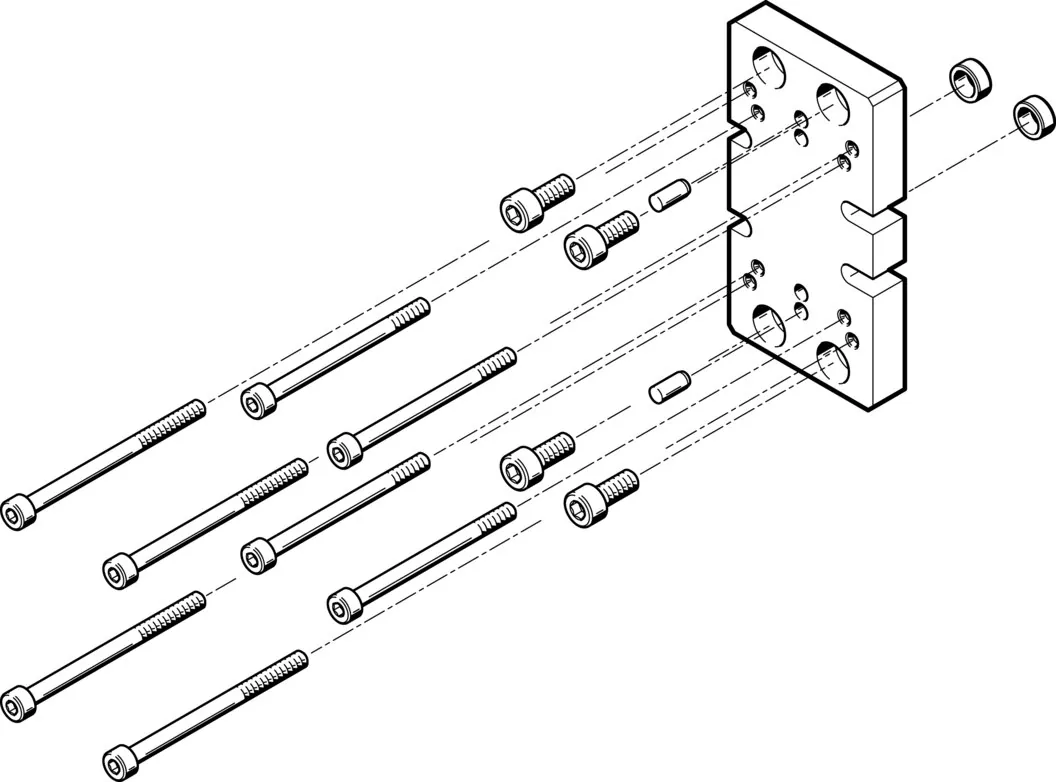 Набор переходников Festo HAPG-79