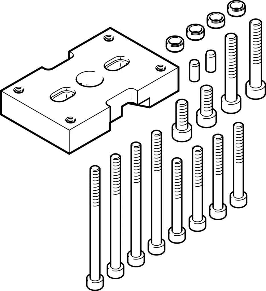 Набор переходников Festo HAPG-SD2-26