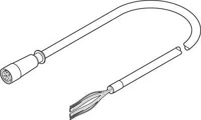 Кабель электродвигателя Festo NEBM-M23G8-E-5-Q9N-LE8-1
