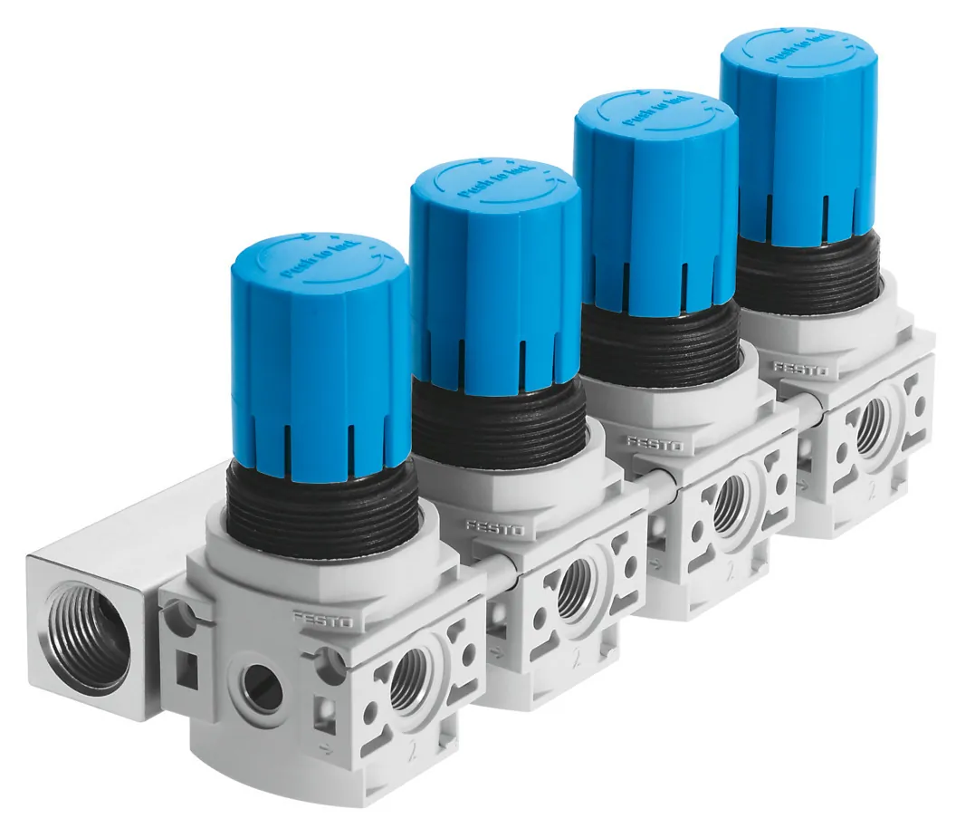 Коллектор регуляторов давления Festo LRB-1/4-DB-7-O-K4-MINI
