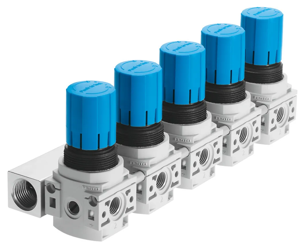 Коллектор регуляторов давления Festo LRB-1/4-DB-7-O-K5-MINI