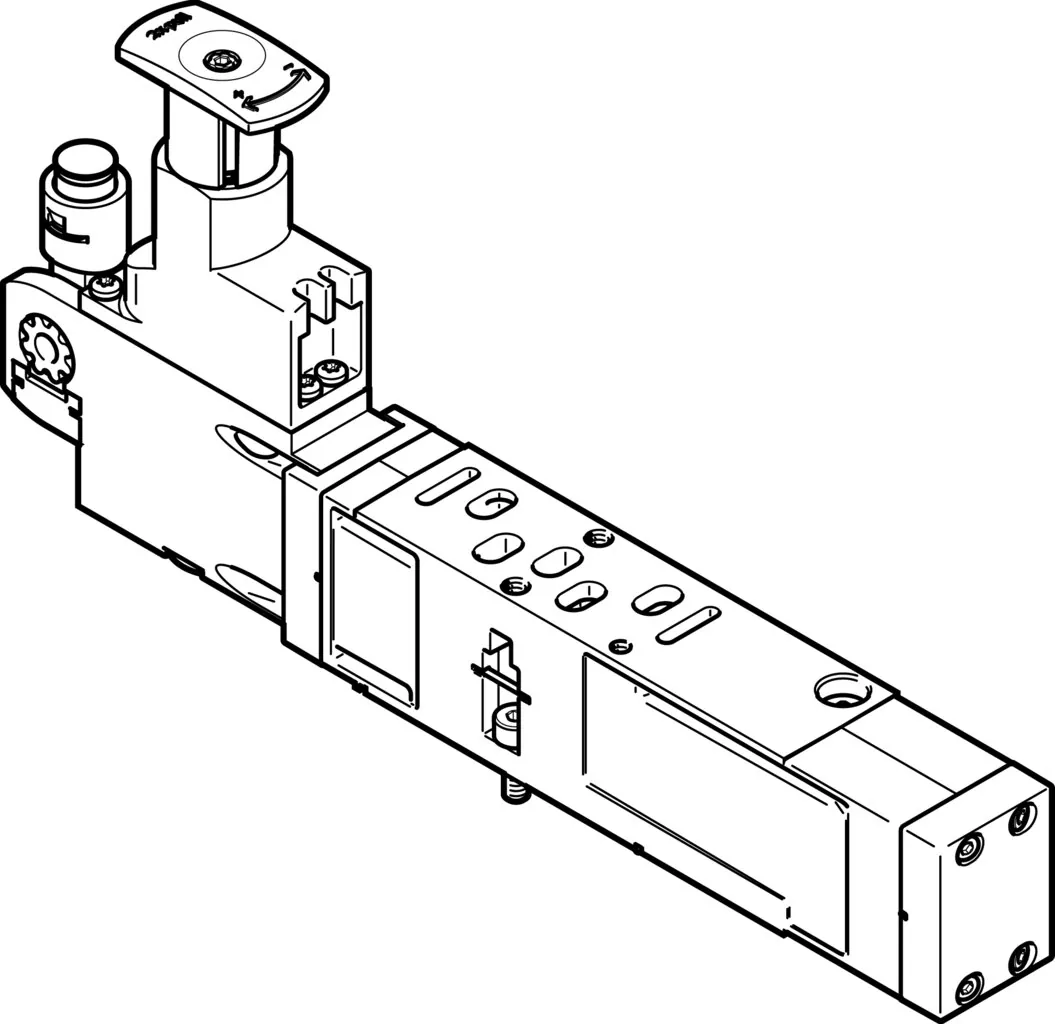 Блоки регуляторов Festo VABF-S4-1-R2C2-C-6