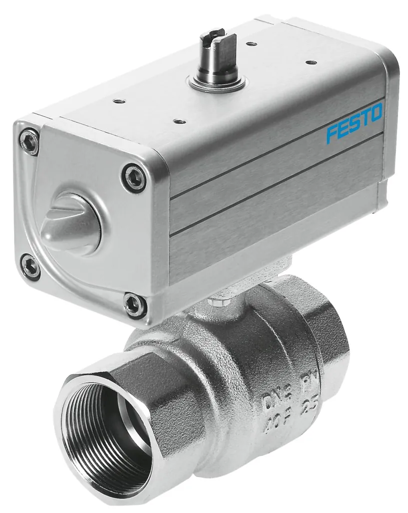 Шаровой кран с приводом Festo VZPR