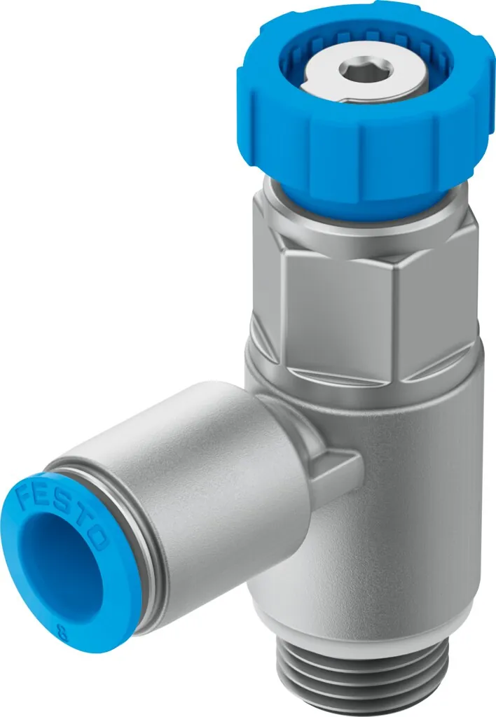 Дроссель с обратным клапаном Festo GRLSA-1/4-QS-8