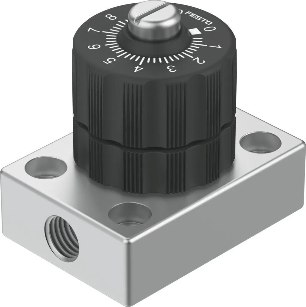 Прецизионный дроссель Festo GRPO-70-1/8-AL