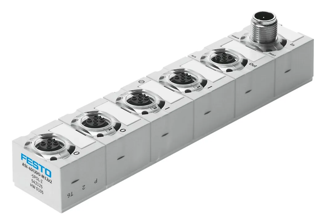 Модуль AS-i Festo ASI-4DI3DO-M12X2-5POL-Z