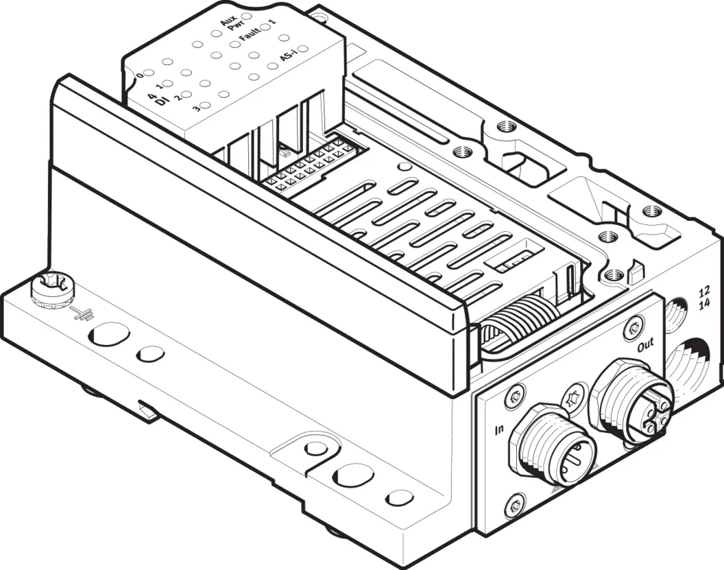 Электрический интерфейс Festo VMPA-ASI
