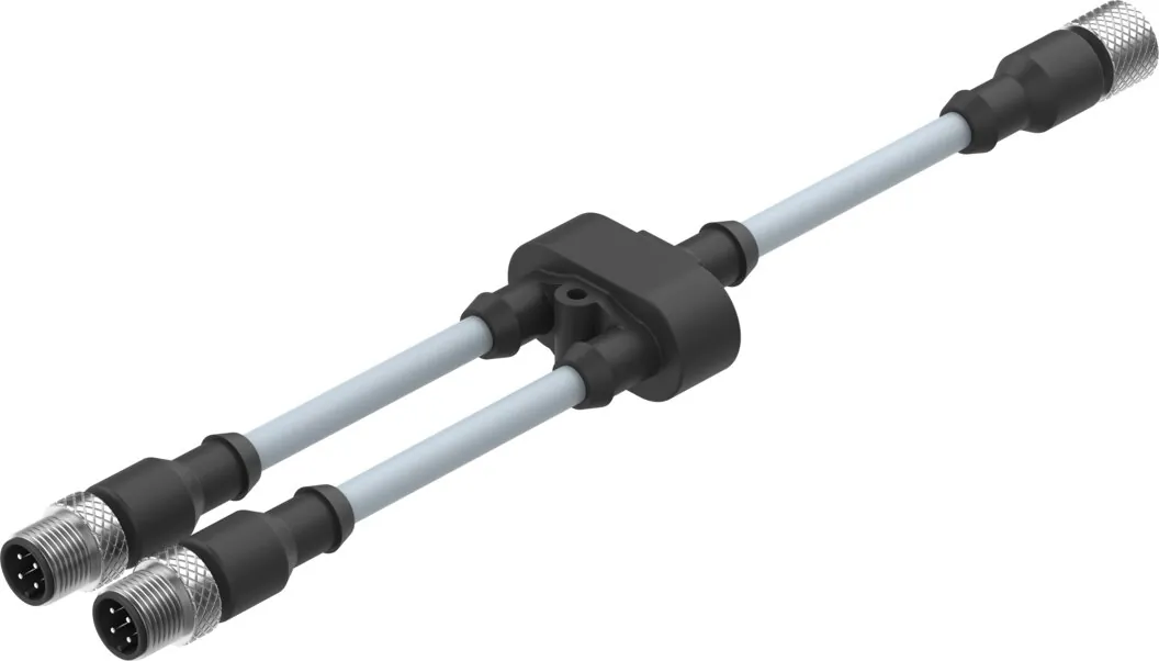 Соединительный кабель Festo NEBV-M12G8-KD-3-M12G4