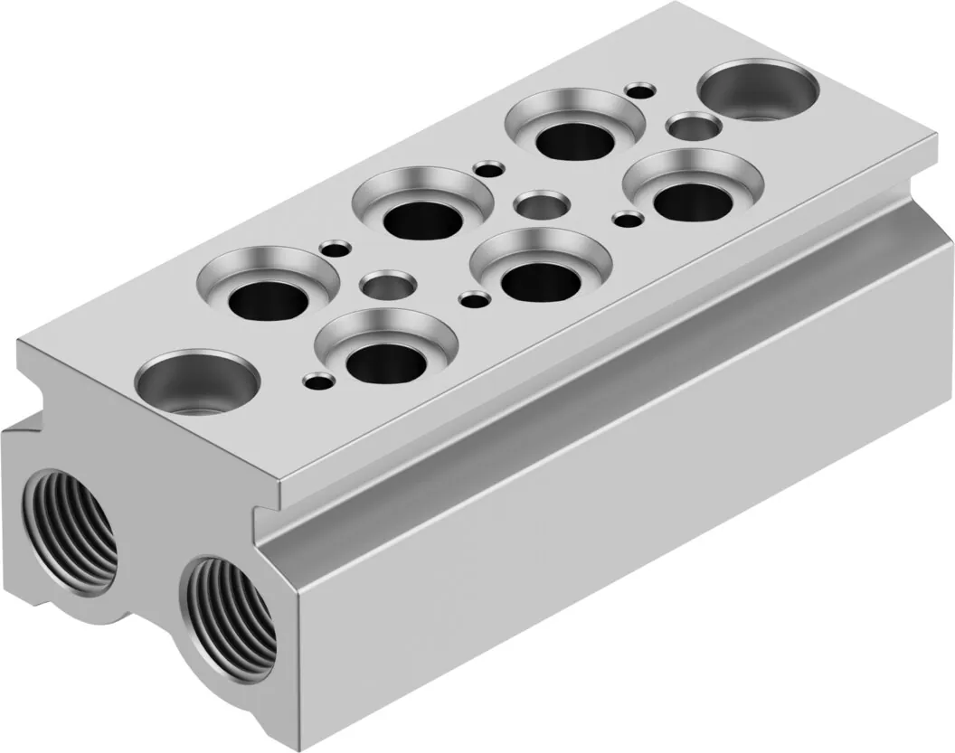 Плита для блочного монтажа Festo CPE18-3/2-PRS-3/8-3