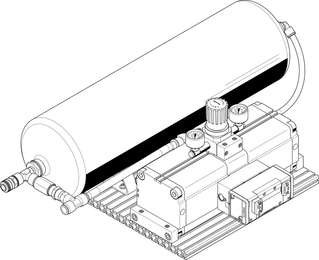 Усилитель давления Festo DPA-100-16-CRVZS20