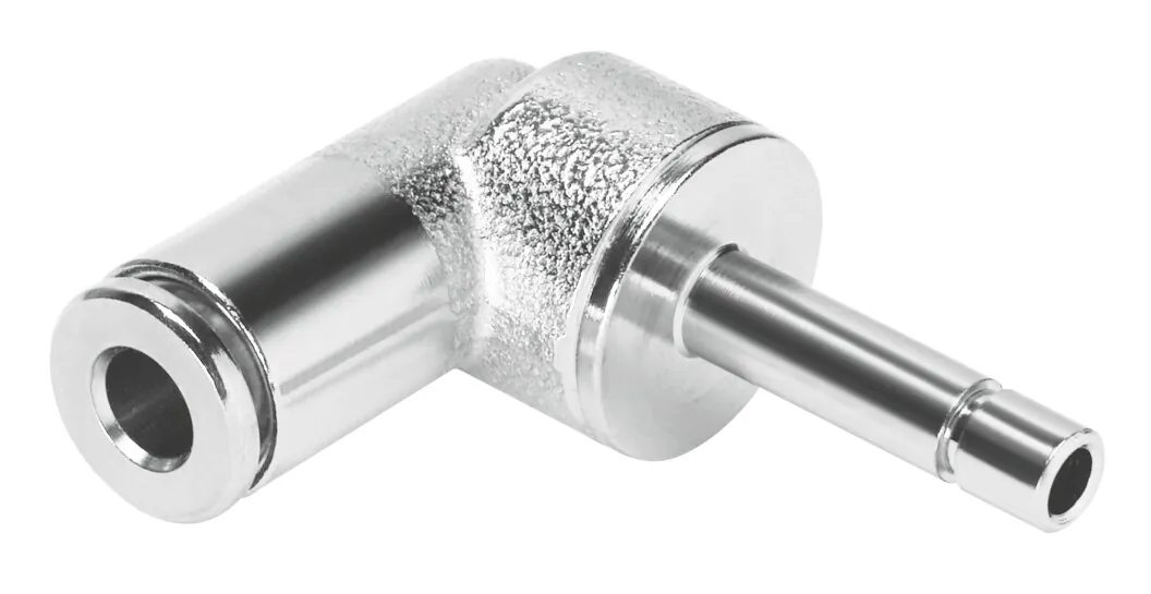 Угловое соединение с цанговым зажимом Festo NPQM-L-Q10-S10-P10