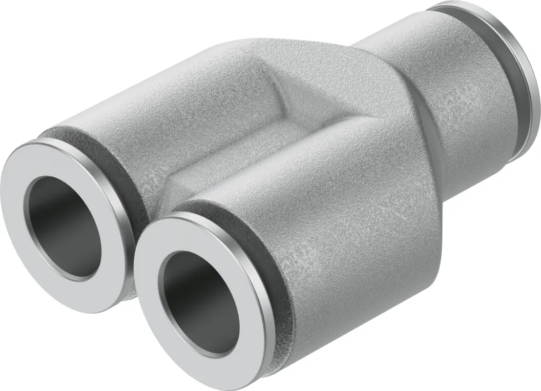 Y-образное соединение с цанговым зажимом Festo NPQM-Y-Q10-Q8-P10