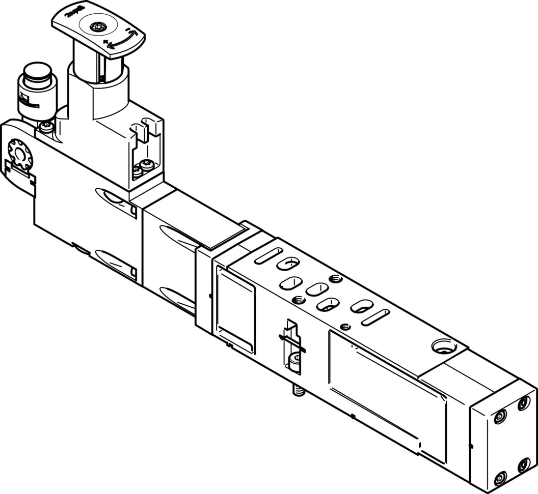 Блоки регуляторов Festo VABF-S4-1-R6C2-C-6E