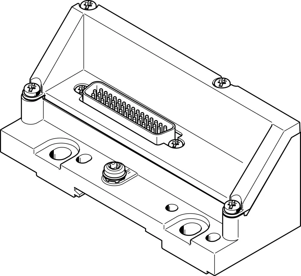 Торцевая плита Festo VMPAL-EPL-SD44-IP40