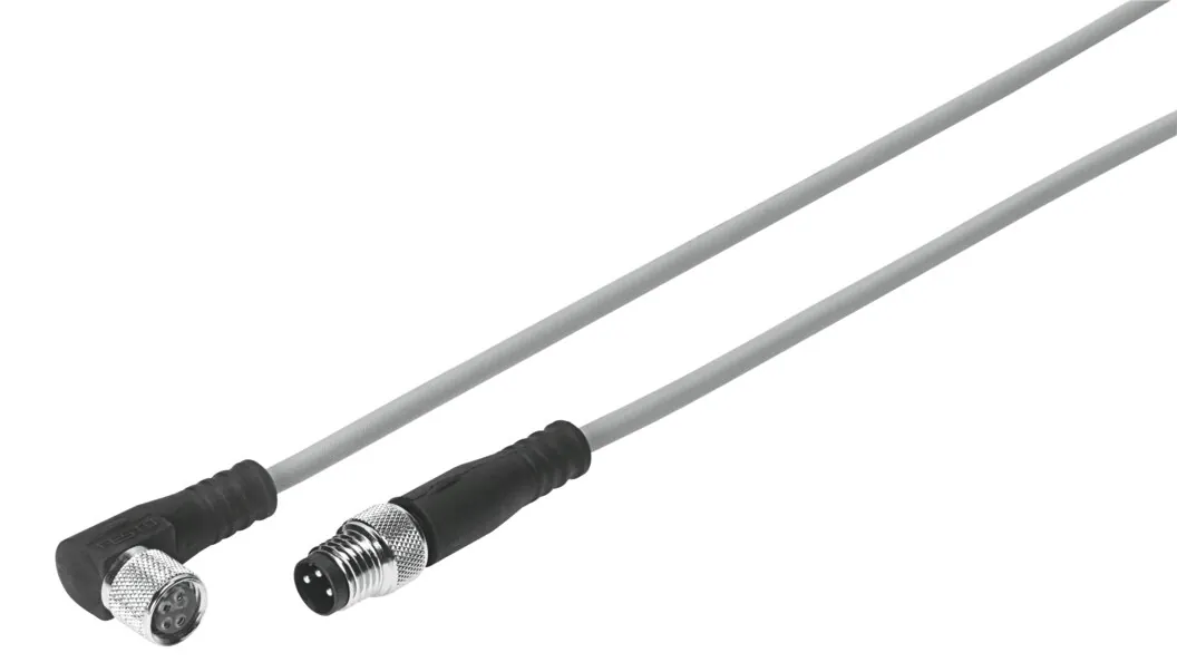 Соединительный кабель Festo NEBV-M8W4L-E-2.5-M8G3