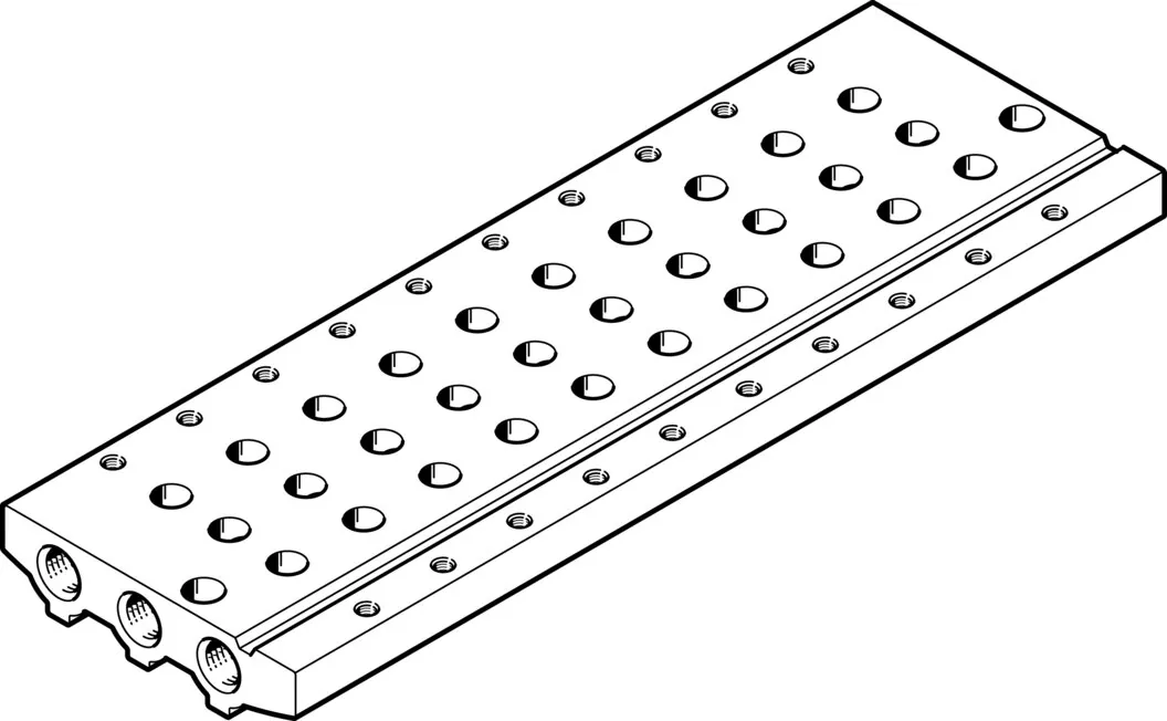 Коллектор Festo VABM-L1-10AS-M5-10