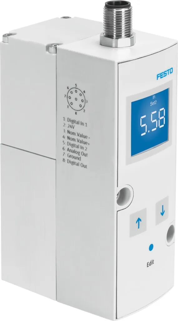 Пропорциональный регулятор давления Festo VPPM-8F-L-1-F-0L6H-V1P-S1C1