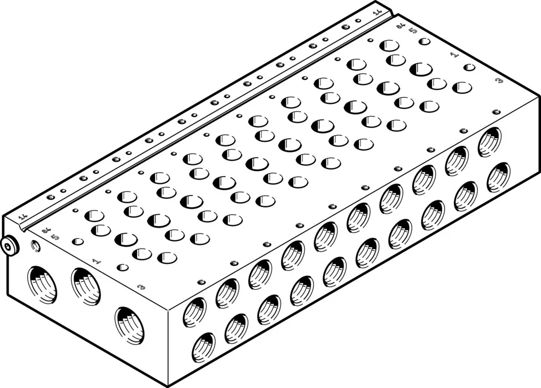 Коллектор Festo VABM-L1-18W-G38-5