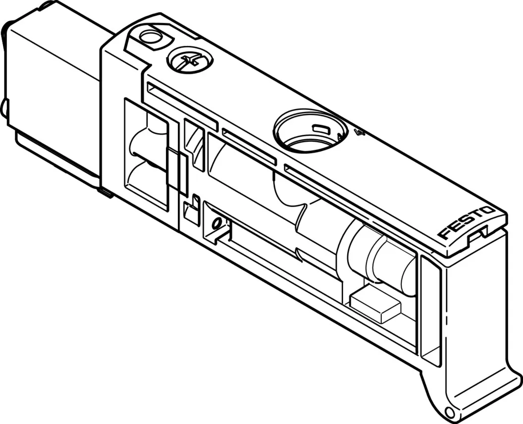 Распределитель с электроуправлением Festo VUVB-ST12-M32C-MZD-QX-1T1