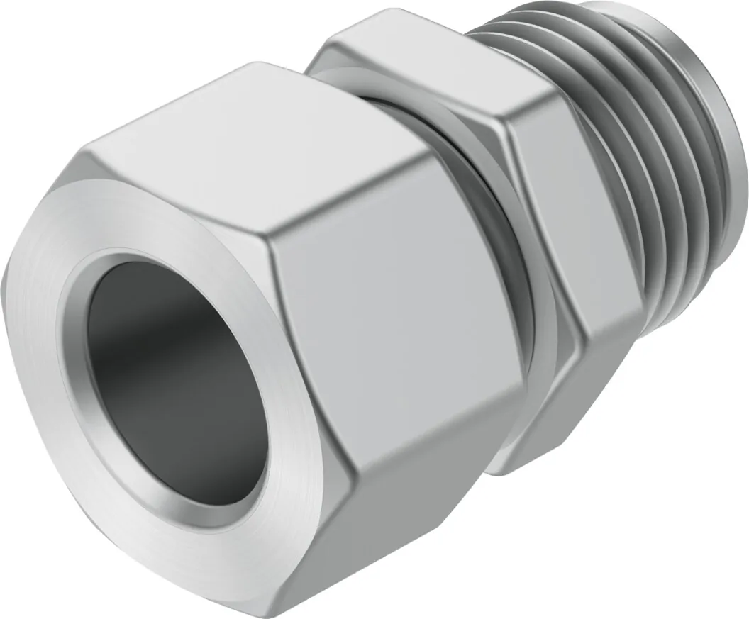 Соединение с накидной гайкой и муфтой Festo NPQH-H-G14F-Q8-P10