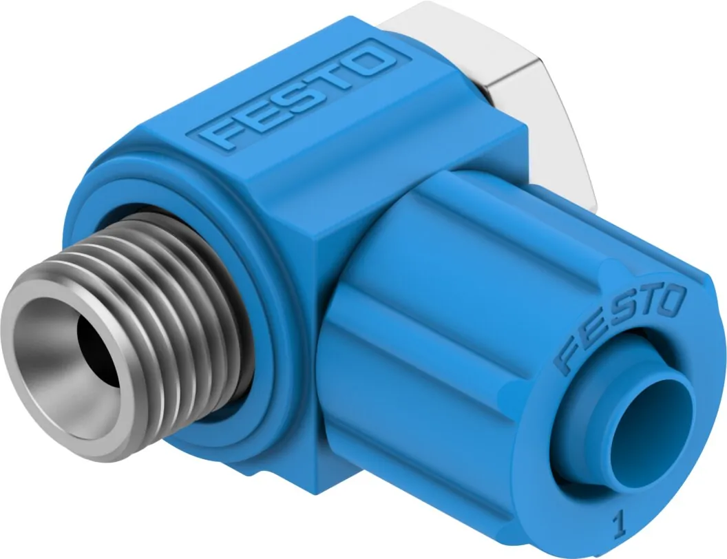 Угловое соединение с накидной гайкой Festo LCK-1/8-PK-6-KU