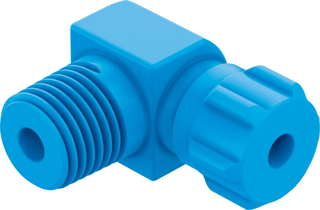 Угловое соединение с накидной гайкой Festo GCK-3/8-PK-6-KU