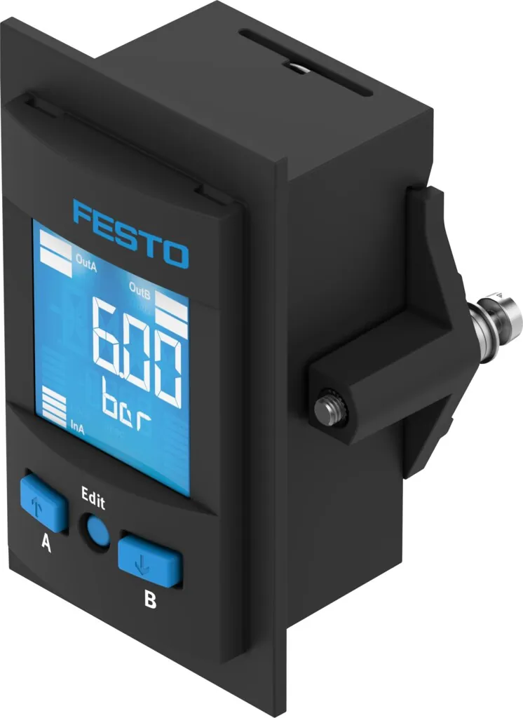 Датчик давления Festo SPAU-V1R-F-Q6-L-PNLK-PNVBA-M12