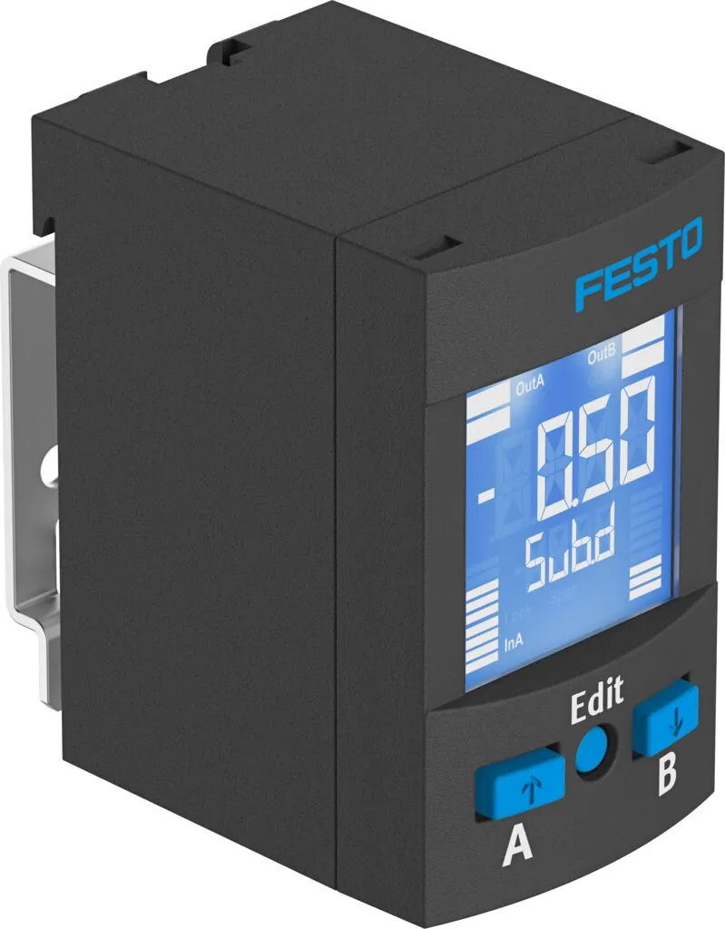 Датчик давления Festo SPAU-P10R-W-Q4D-L-PNLK-PNVBA-M8D