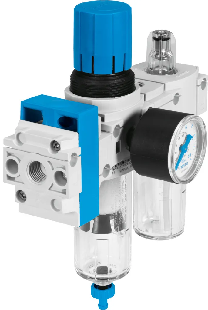 Комбинация блоков подготовки воздуха Festo FRC-1/4-DB-7-MINI-KC