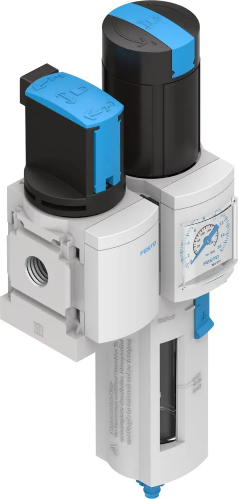 Блок подготовки воздуха, комбинация Festo MSB4-1/4:C3:J1-WP