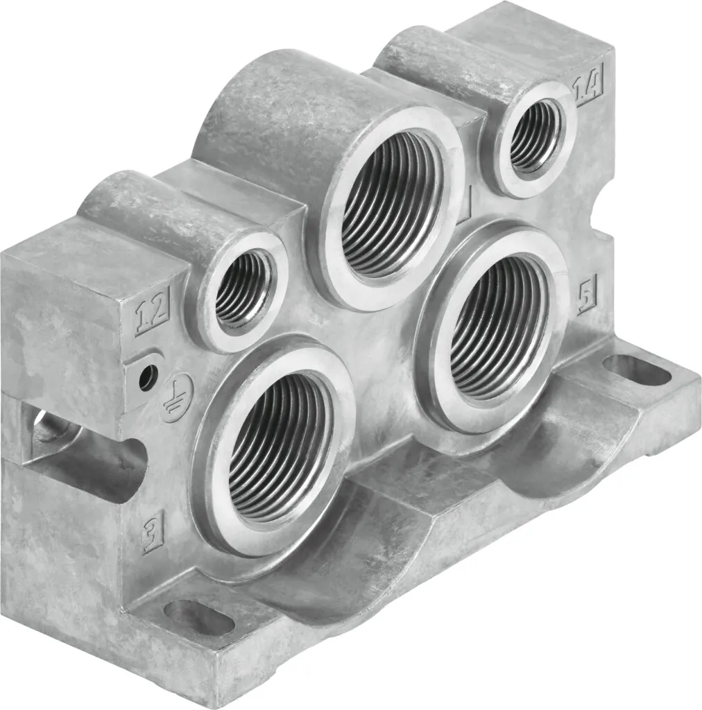 Торцевая плита Festo VABE-S1-2RZ-G34