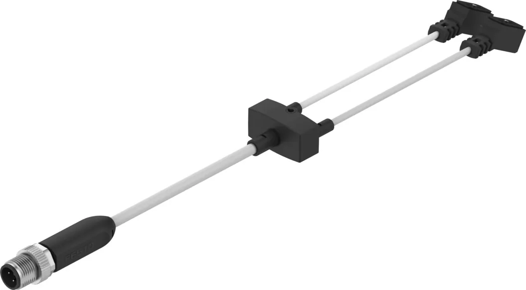 Коллектор Festo NEDY-L2R1-V1-Z4W2Z-U-0.3L-M12G4-2.5R