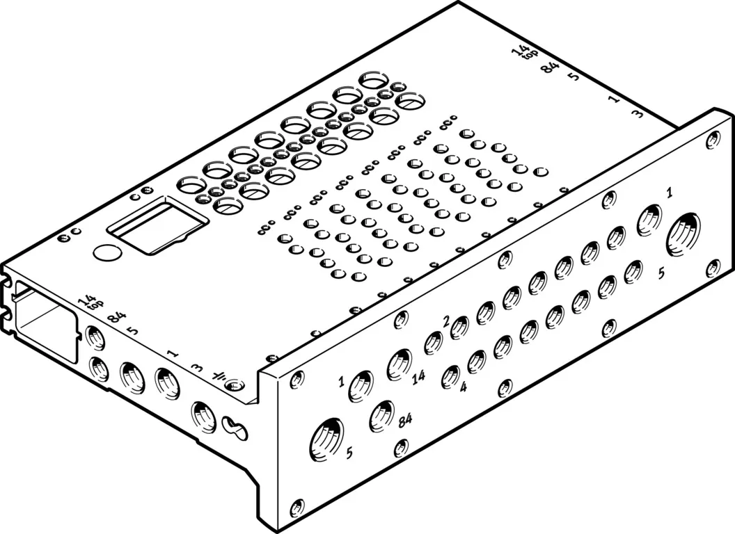 Коллектор Festo VABM-L1-14HWS2-G14-16-GR