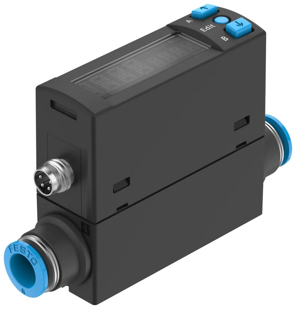 Датчик расхода Festo SFAH-200U-Q8S-PNLK-PNVBA-M8