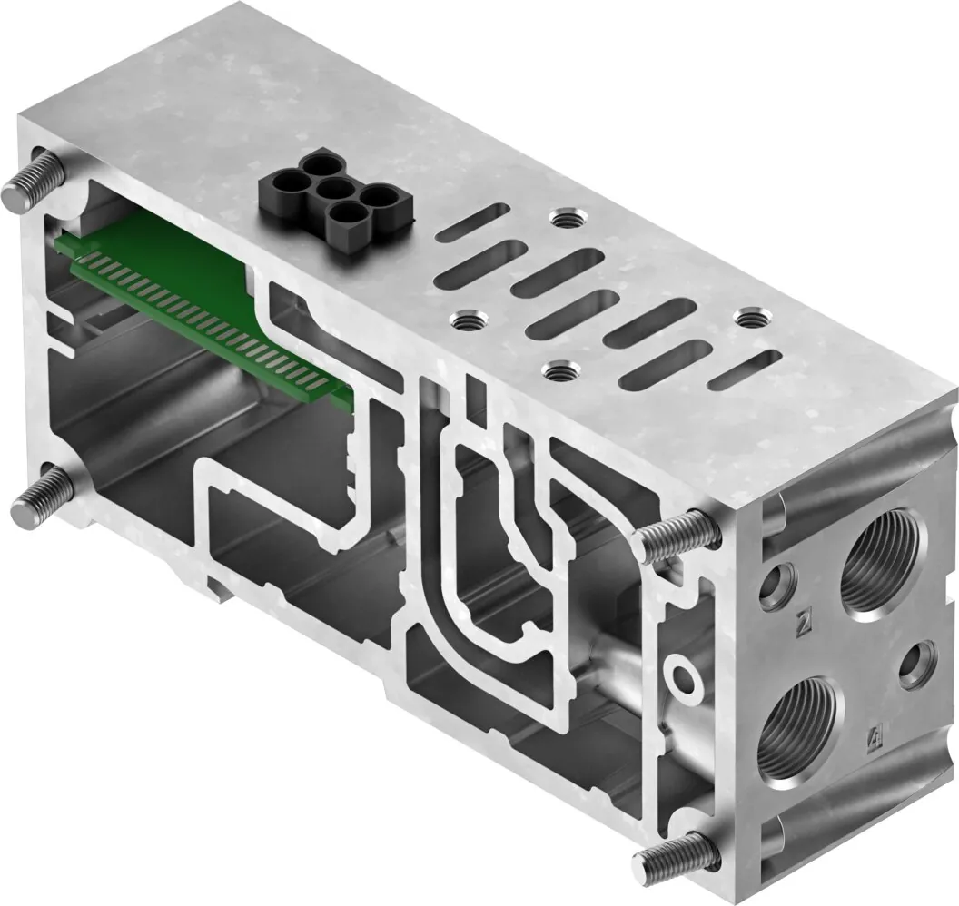 Коллекторная плита Festo VABV-S2-1HS-G38-CB-T2