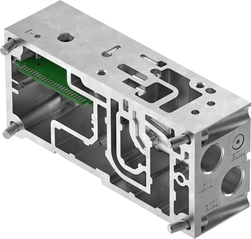 Коллекторная плита Festo VABV-S6-1Q-G38-CB-T5