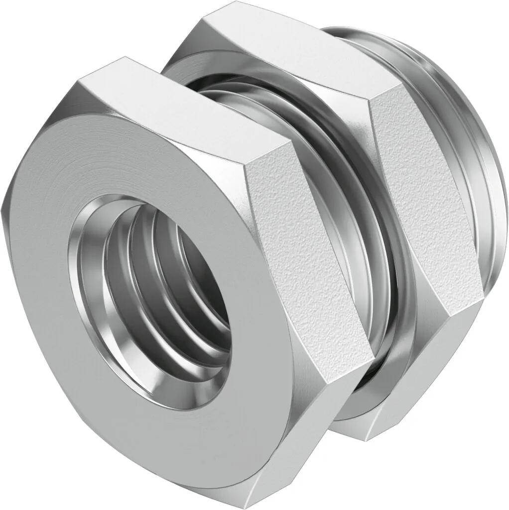 Соединение с накидной гайкой и муфтой Festo NPFC-H-G14-F