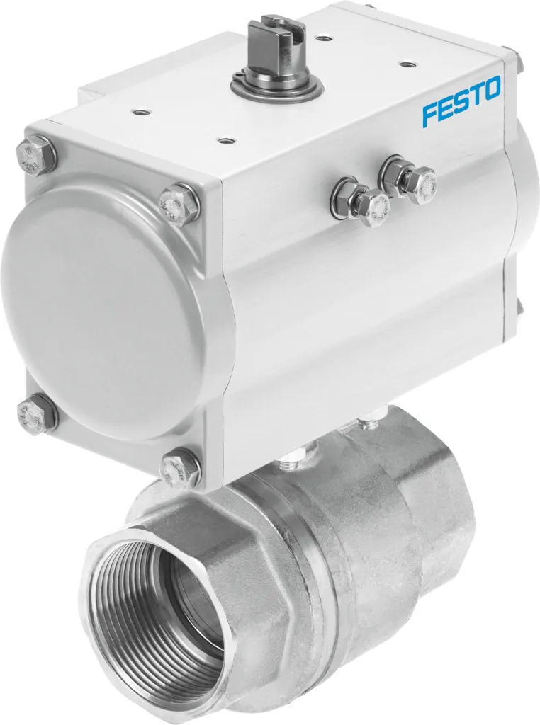 Шаровой кран с приводом Festo VZBM-A-11/4"-RP-25-D-2-B2-PA10