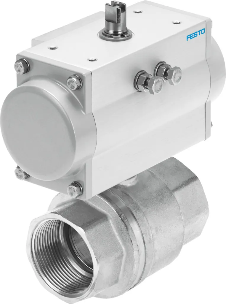 Шаровой кран с приводом Festo VZBM-A-3/4"-RP-25-D-2-B2-PB20
