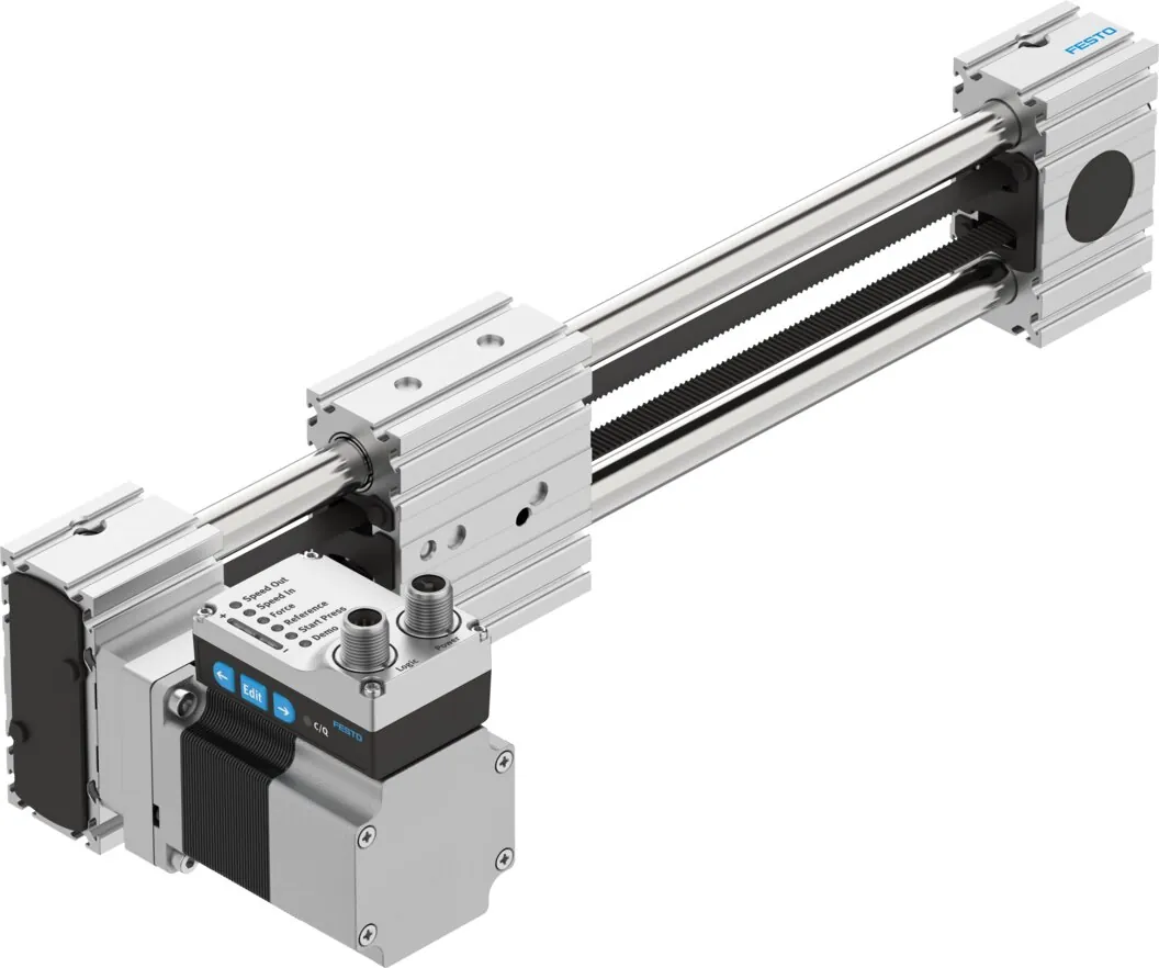 Ось с зубчатым ремнём в сборе Festo ELGE-TB-35-300-0H-ST-M-H1-PLK-AA-AT-FR