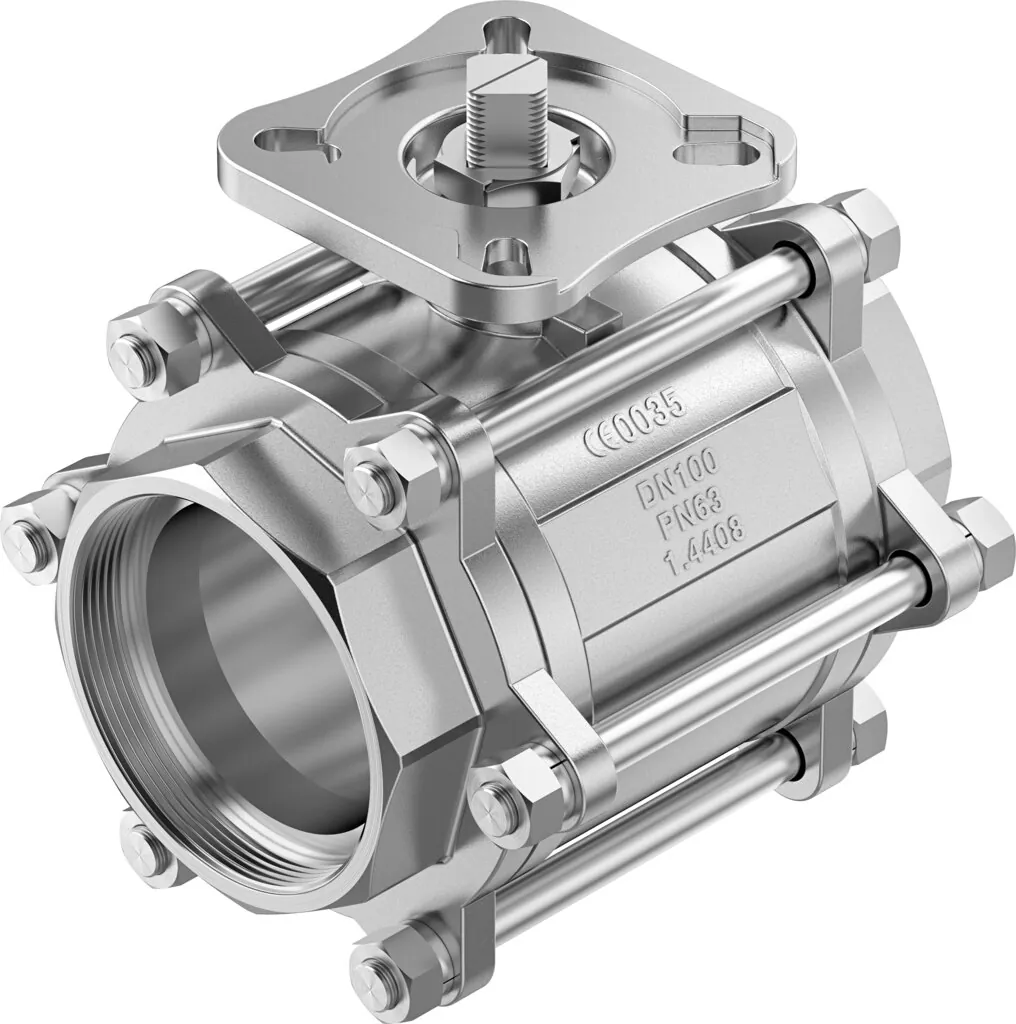 Шаровой кран Festo VZBE-4-WA-63-T-2-F1012-V15V15