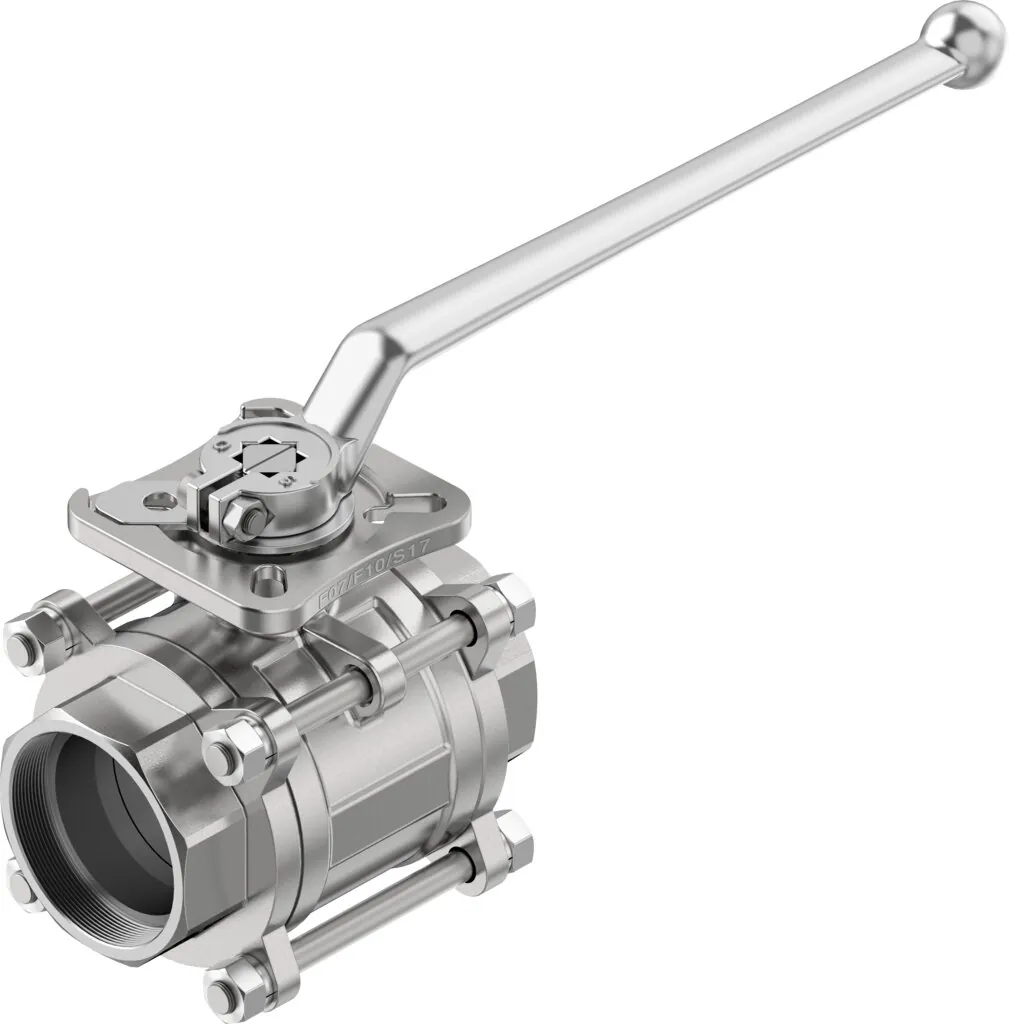 Шаровой кран Festo VZBE-21/2-WA-63-T-2-F0710-M-V15V15