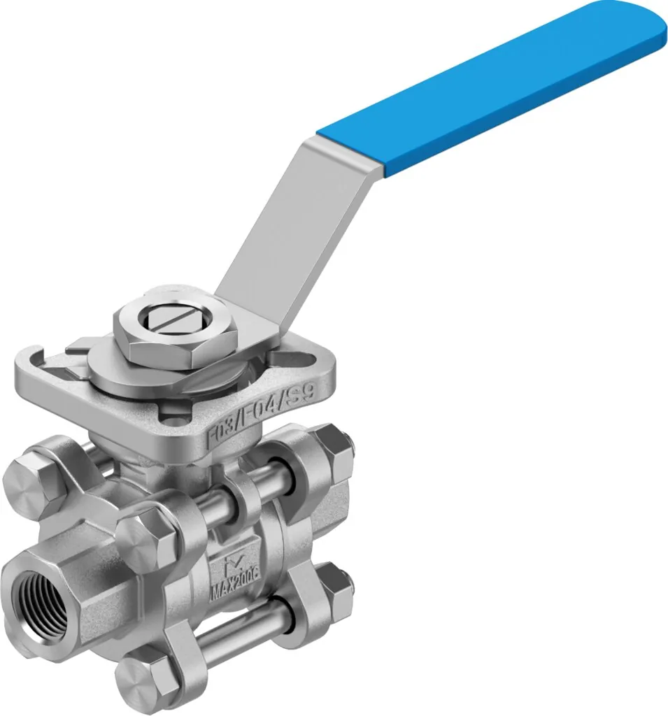 Шаровой кран Festo VZBE-1/4-T-63-T-2-F0304-M-V15V15