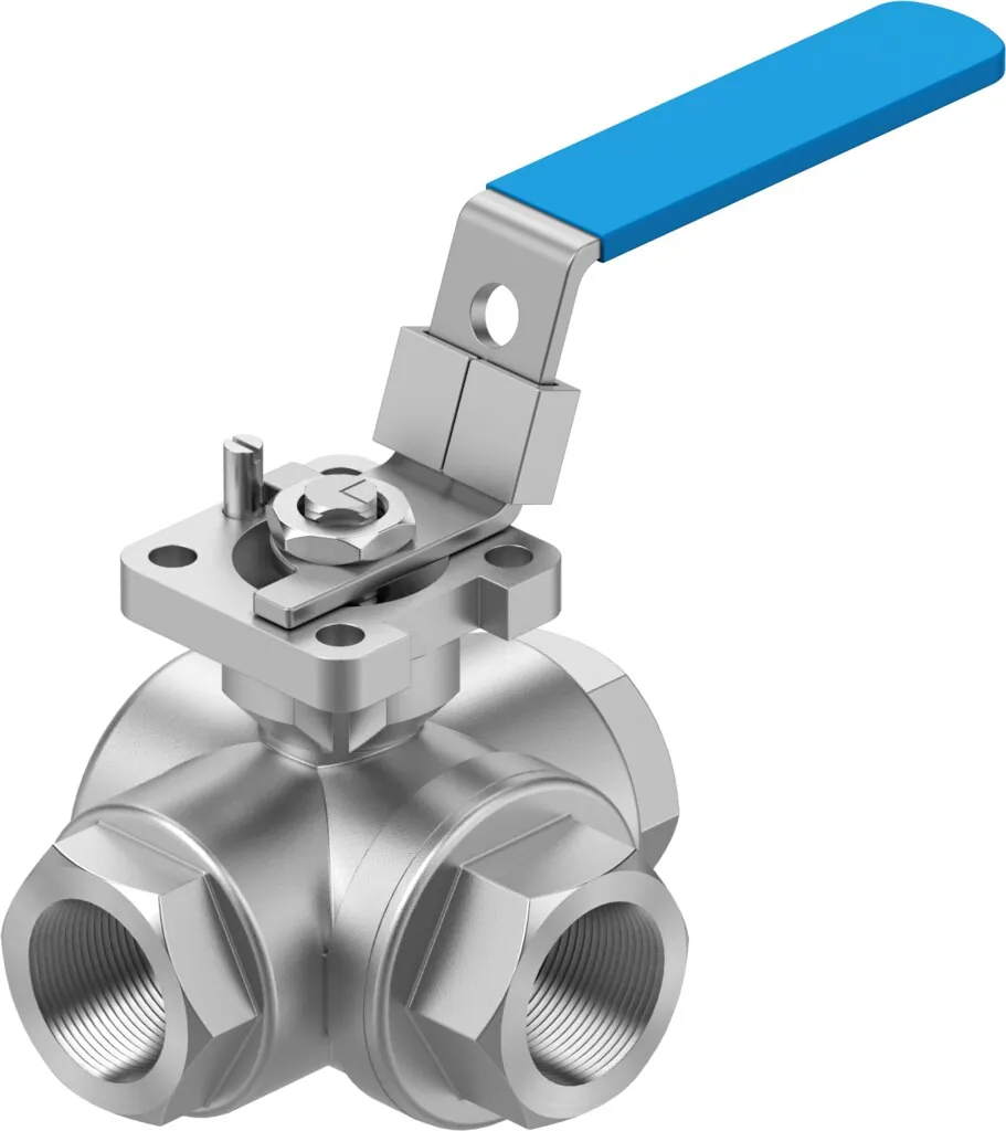 Шаровой кран Festo VZBE-3/4-T-63-F-3L-F04-M-V15V15