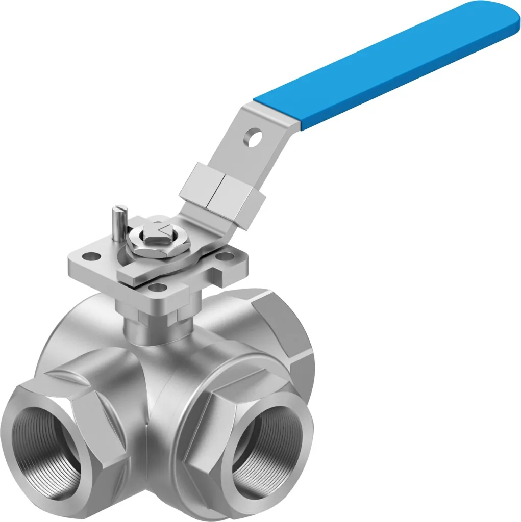 Шаровой кран Festo VZBE-11/4-T-63-F-3L-F05-M-V15V15