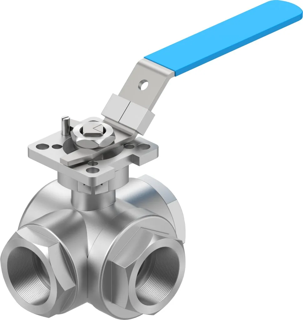 Шаровой кран Festo VZBE-11/2-T-63-F-3L-F0507-M-V15V15