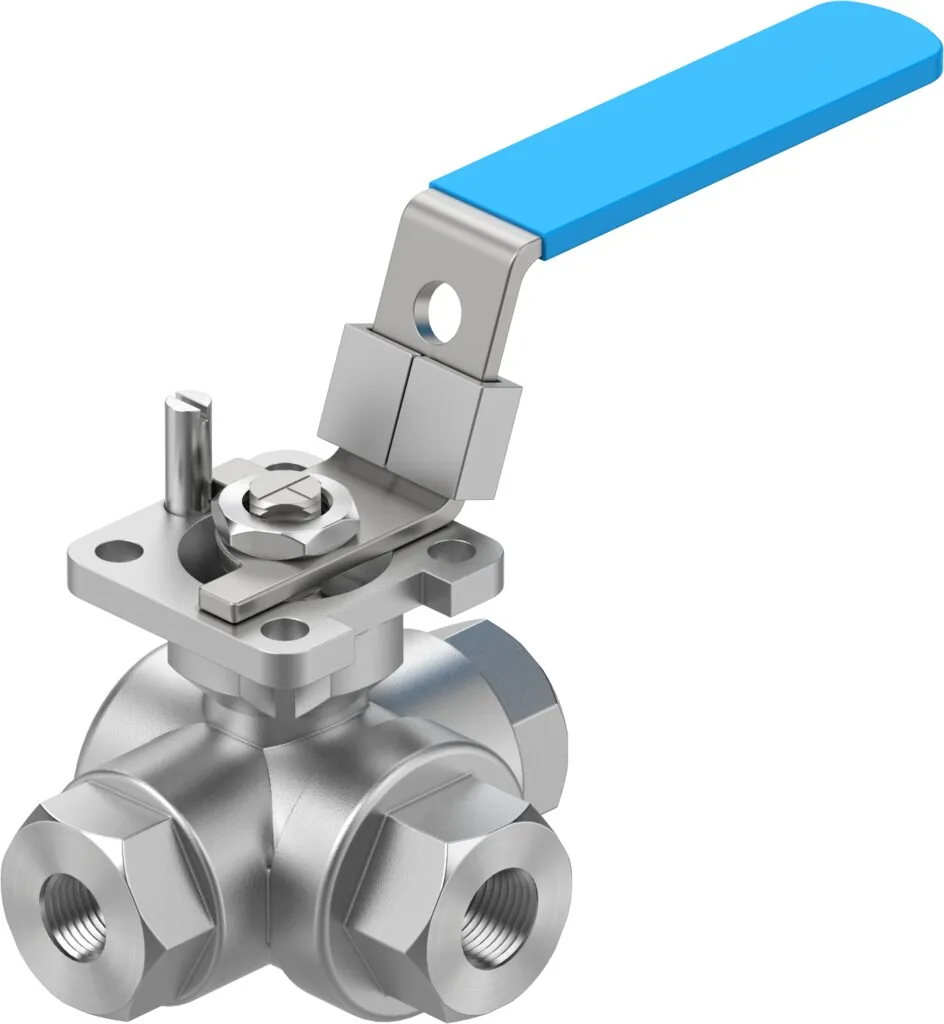 Шаровой кран Festo VZBE-1/4-T-63-F-3T-F04-M-V15V15