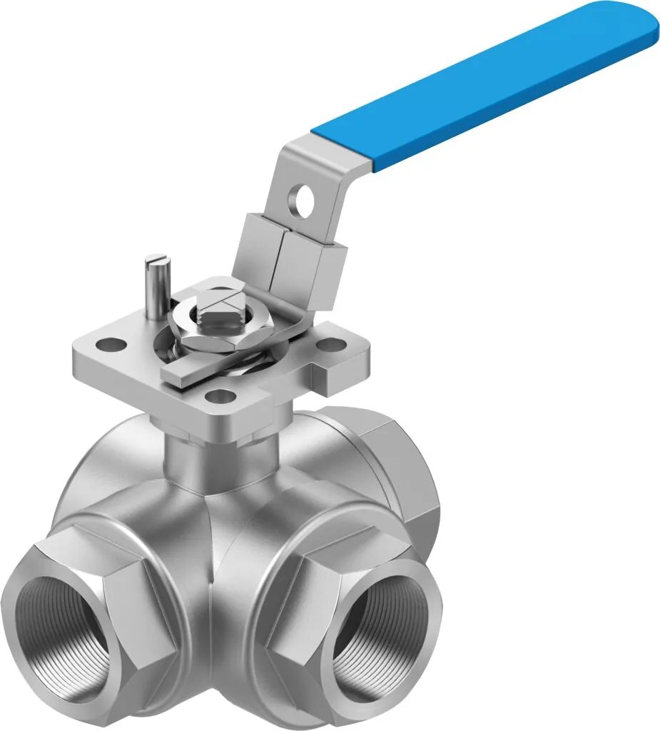Шаровой кран Festo VZBE-1-T-63-F-3T-F05-M-V15V15