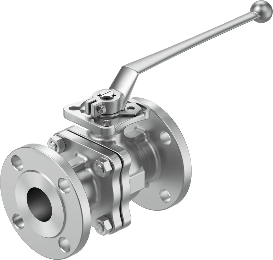 Шаровой кран Festo VZBF-11/2-P1-20-D-2-F0507-M-V15V15