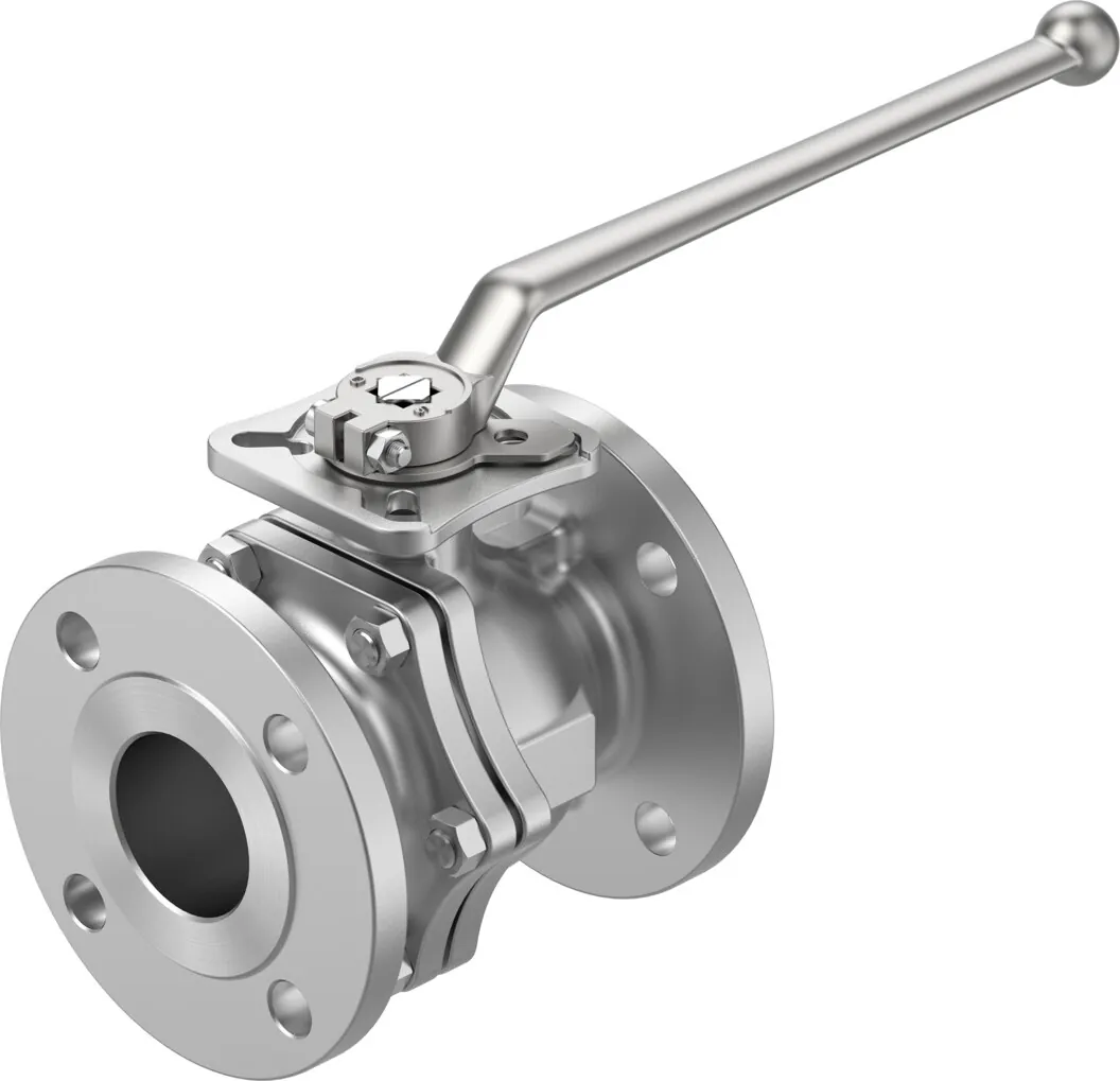 Шаровой кран Festo VZBF-21/2-P1-20-D-2-F0710-M-V15V15